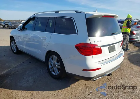 2015 Mercedes-Benz Gl 450 4Matic из США, поврежденный, VIN 4JGDF6EE5FA590654